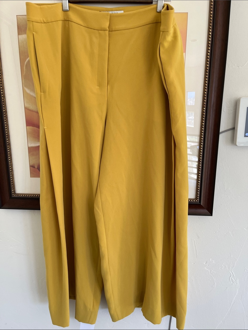 MM. Lafleur Wide-Leg Trousers in Mustard